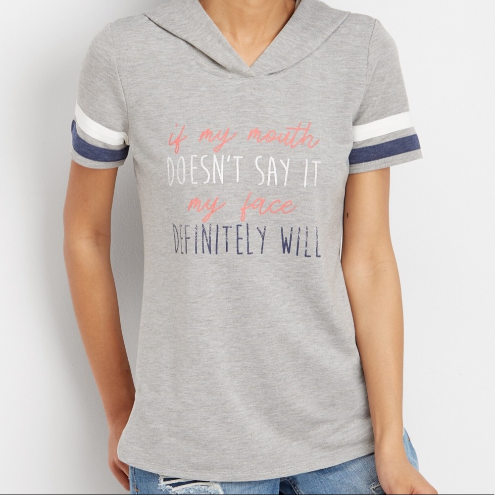 Maurices Women’s Graphic Shortsleeved Top (Size XL)